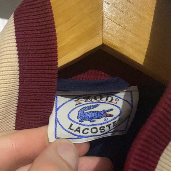 Vintage Lacoste (IZOD) track jacket - Picture 6 of 7